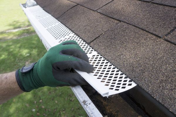Gutter Filter Installation in Little Elm